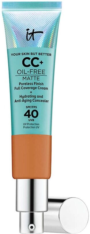 it cosmetics - cc+ cream oil-free matte with spf 40 bb & cc cream 32 ml corallo unisex