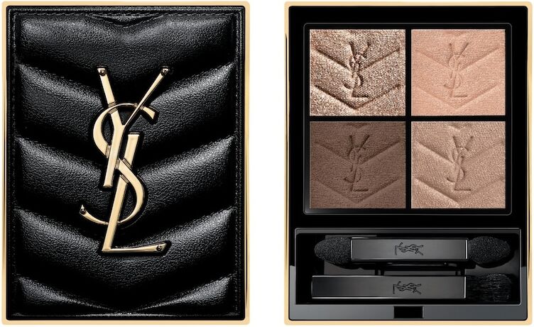 yves saint laurent - hot trends couture mini clutch palette ombretti 5 g marrone chiaro unisex