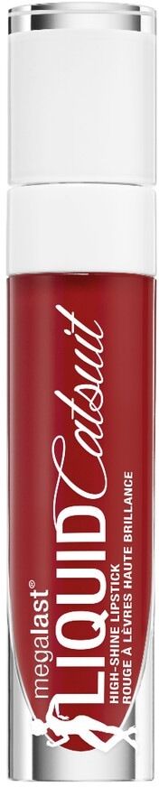 wet n wild - megalast liquid catsuit hi-shine lipstick rossetti 5.7 g rosso scuro unisex