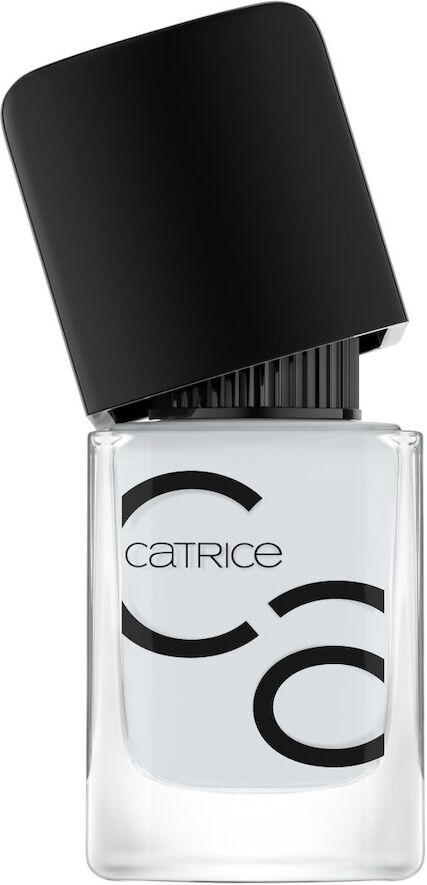 catrice - iconails smalto unghie effetto gel smalti 10.5 ml argento female