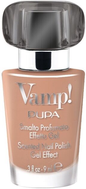 pupa milano - vamp! smalto profumato effetto gel smalti 9 ml marrone chiaro unisex