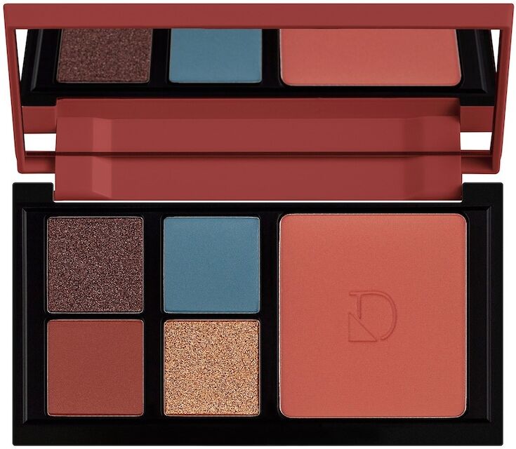 diego dalla palma - collezione autunno/inverno 2023 warmy red jingle - palette viso&occhi palette ombretti 12 g bianco unisex