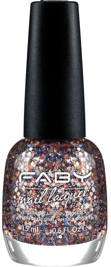 faby - classic smalti 15 ml nero unisex