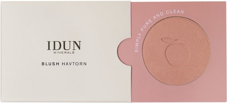 idun minerals - mineral blush 5.9 g oro rosa unisex