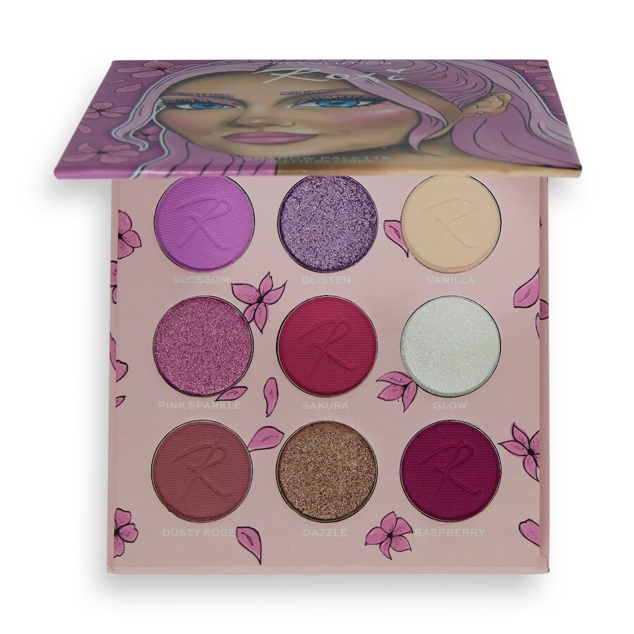 revolution - roxi cherry blossom shadow palette palette ombretti 5.85 g unisex