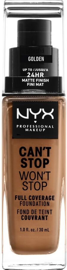 nyx professional makeup - wedding fondotinta 30 ml marrone chiaro unisex