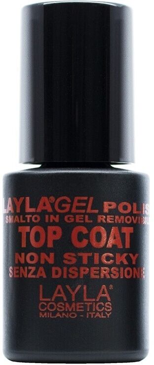 layla cosmetics - gel polish non sticky top coat smalti 10 ml female