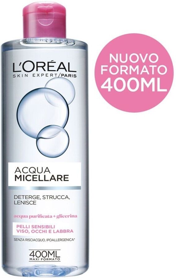 l'oréal paris - deterge, strucca, lenisce, 400 ml struccanti female