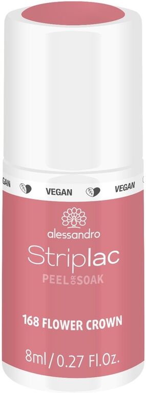 alessandro - striplac peel or soak - vegan smalti 8 ml oro rosa unisex