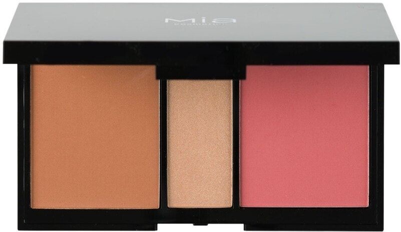 mia make up - glam face palette ombretti 16 g marrone chiaro female