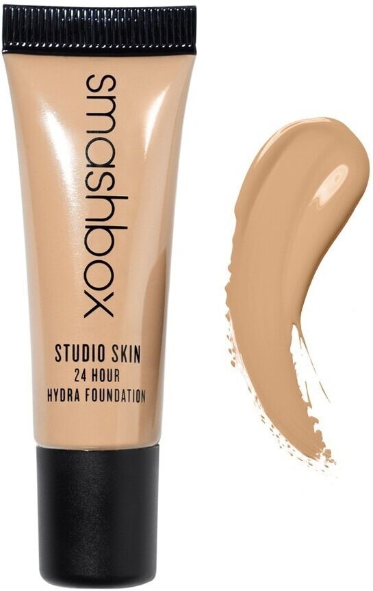 smashbox - studio skin 24 hour wear hydra foundation mini fondotinta 10 ml marrone chiaro female