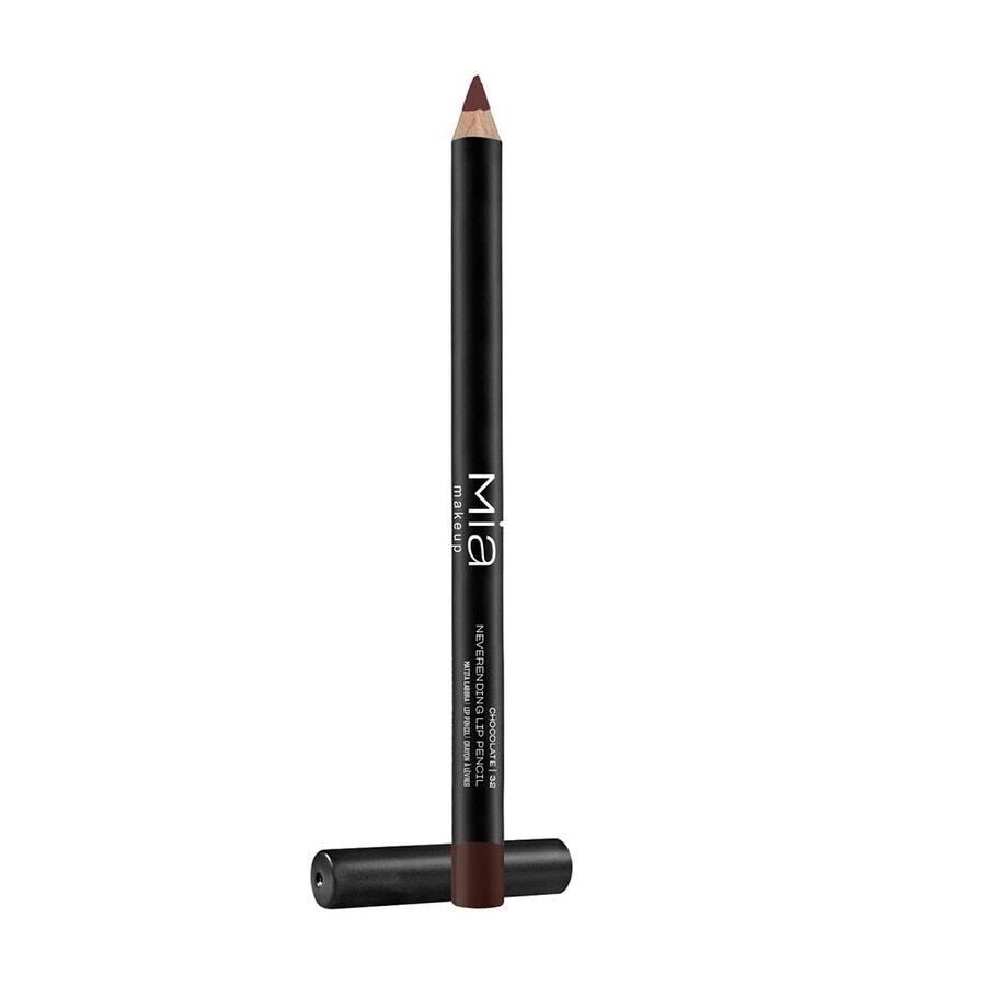 mia make up - neverending lip pencil matite labbra 4.5 g nero female
