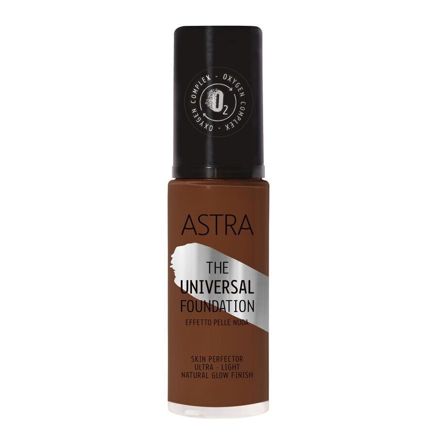 astra make up - the universal foundation fondotinta 35 ml marrone female