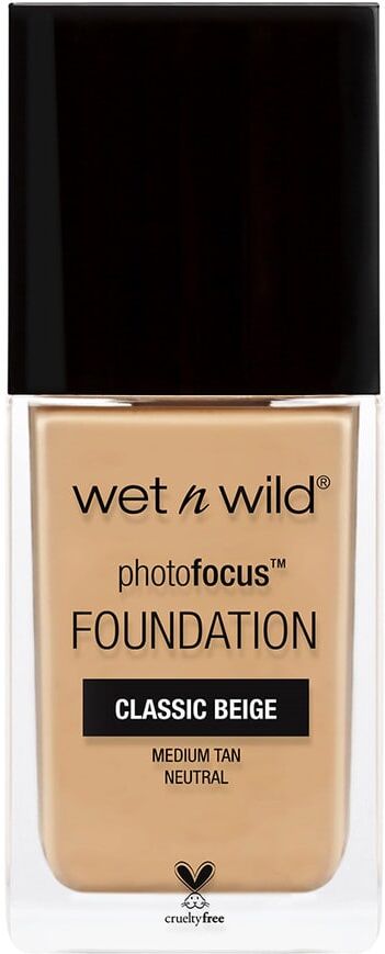 wet n wild - photo focus foundation matte fondotinta 30 ml marrone chiaro unisex