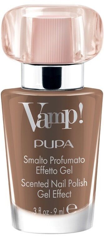 pupa milano - vamp! smalto profumato effetto gel smalti 9 ml marrone unisex