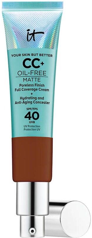 it cosmetics - cc+ cream oil-free matte with spf 40 bb & cc cream 32 ml marrone unisex