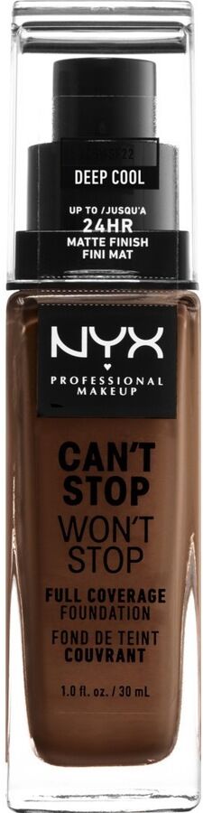 nyx professional makeup - wedding fondotinta 30 ml marrone unisex