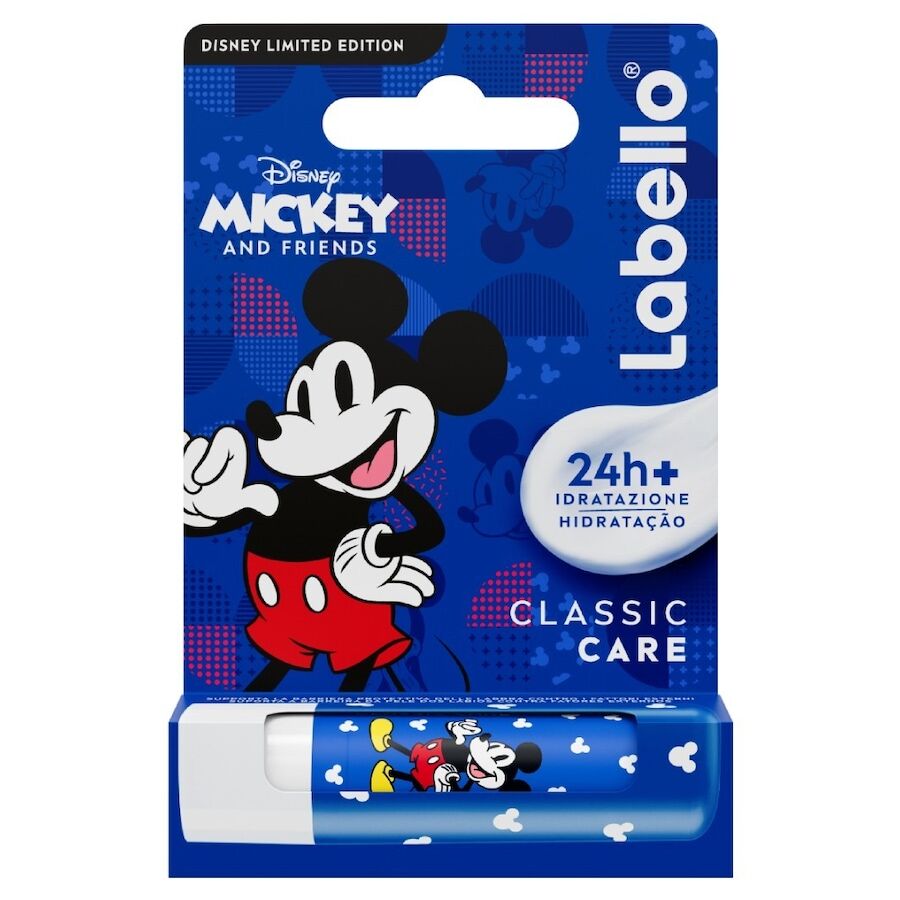 labello - classic care limited edition disney mickey mouse balsamo labbra 4.8 g female
