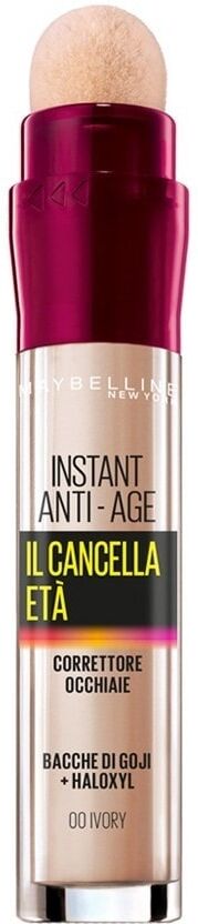 maybelline - il cancella età, con bacche di goji e haloxyl, copre occhiaie e piccole rughe correttori 18.1 g female