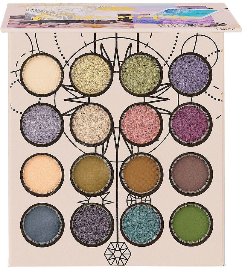 bh cosmetics - romantic nomad - 16 color shadow palette ombretti 10 g unisex