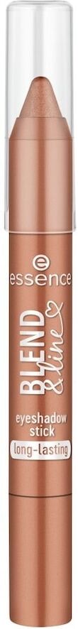 essence - blend & line 2in1 ombretto e eyeliner stick ombretti 1.8 g marrone chiaro unisex