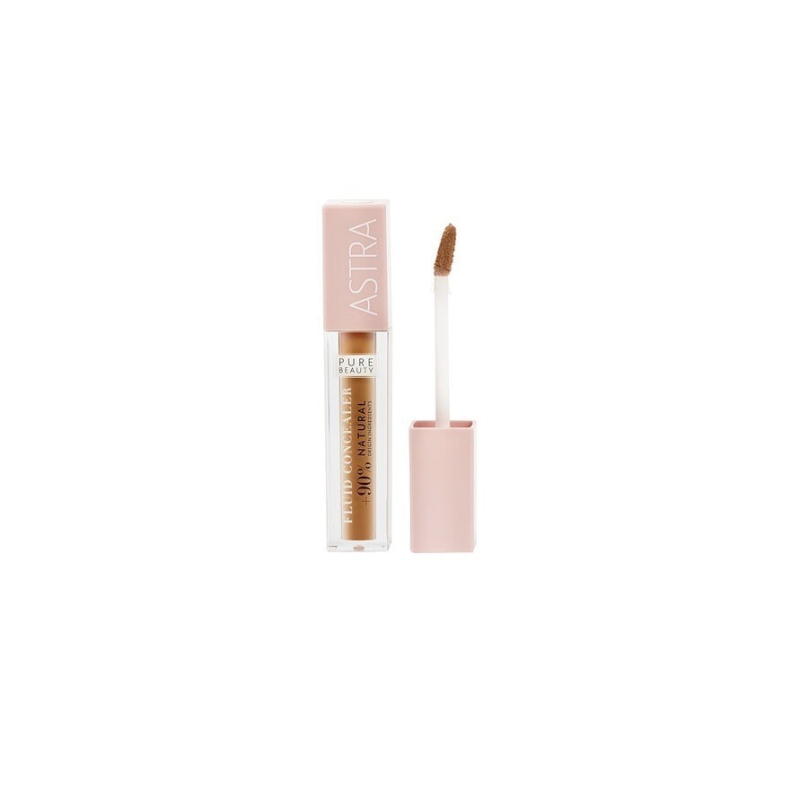 astra make up - pure beauty fluid concealer correttori 5 ml marrone female