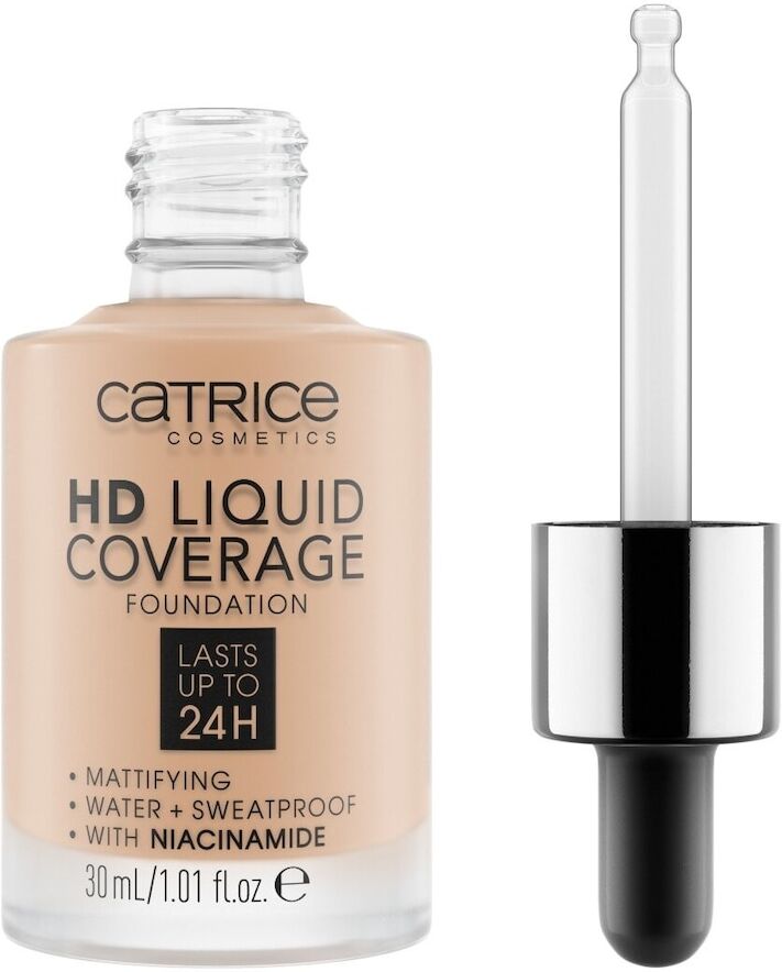 catrice - hd liquid coverage fondotinta viso 30 ml nude female