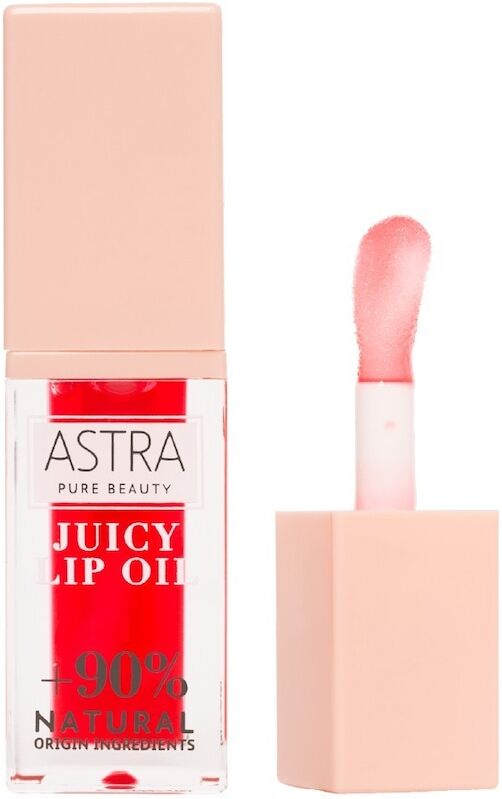 astra make up - pure beauty juicy lip oil olio per le labbra 5 ml bianco unisex