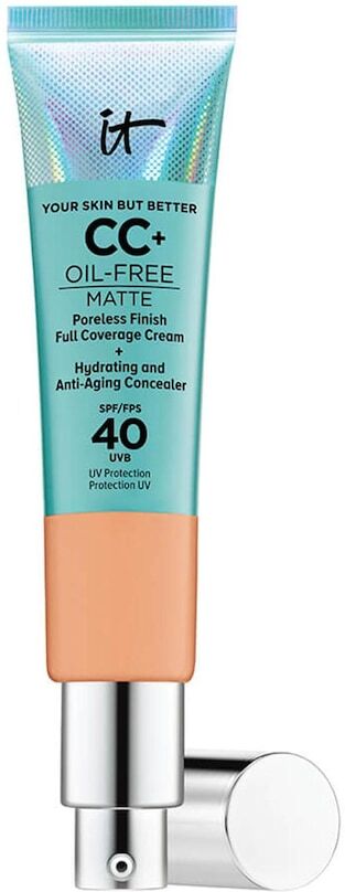 it cosmetics - cc+ cream oil-free matte with spf 40 bb & cc cream 32 ml marrone chiaro unisex