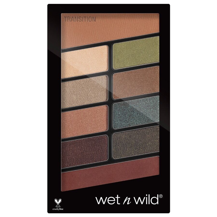 wet n wild - color icon 10 pan palette - playing safe ombretti 8.5 g marrone unisex