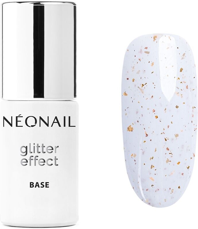 neonail - glitter effect base smalti 7.2 ml bianco unisex