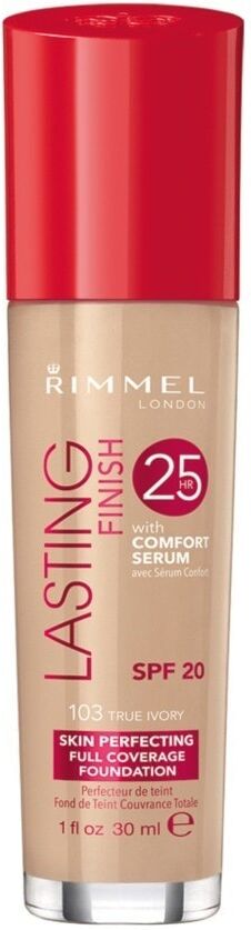 rimmel london - lasting finish 25h foundation fondotinta 30 ml nude unisex