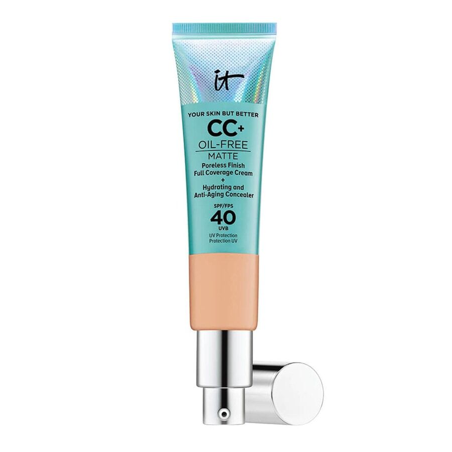 it cosmetics - cc+ cream oil-free matte with spf 40 bb & cc cream 32 ml marrone chiaro unisex