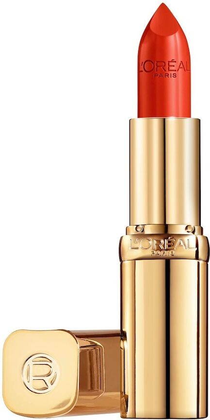 l'oréal paris - color riche satin, lunga tenuta, finish satinato rossetti 4.8 g rosso scuro unisex