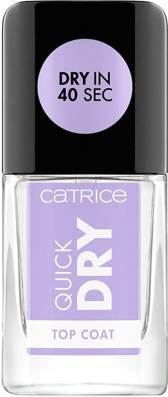 catrice - quick dry smalto unghie top coat 10.5 ml bianco unisex