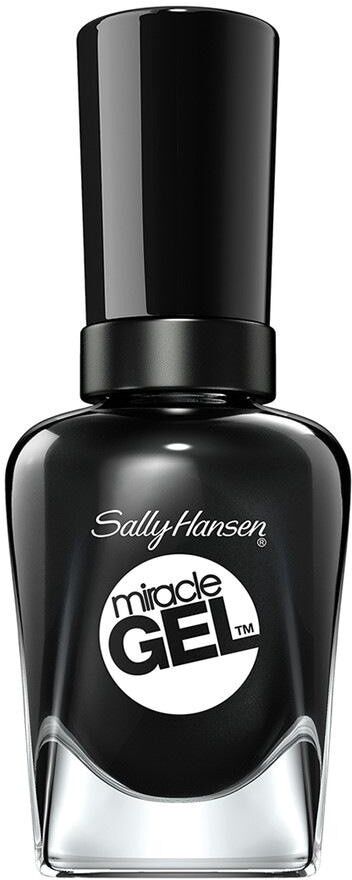 sally hansen - insta dray smalto unghie miracle gel smalti 14.7 ml nero female