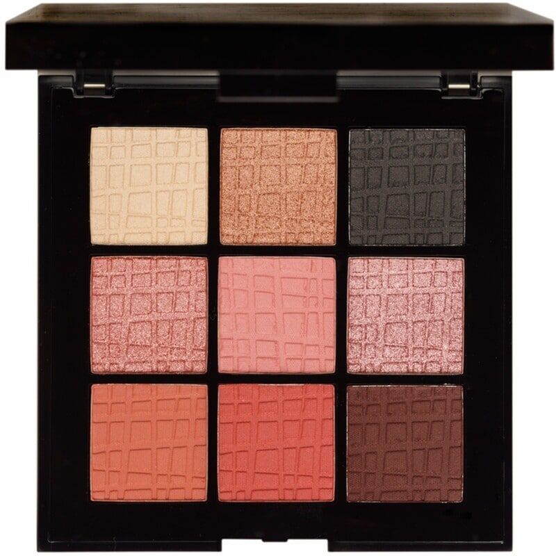 mia make up - glam palette hot smokey palette ombretti 135 g oro rosa female