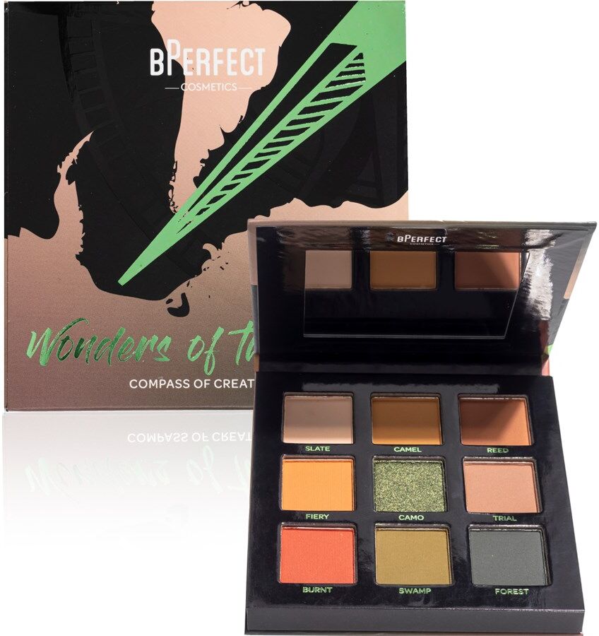 bperfect - cosmetics compass of creativity vol. 2 - wonders of the west eye shadow palette palette ombretti 13.5 g female