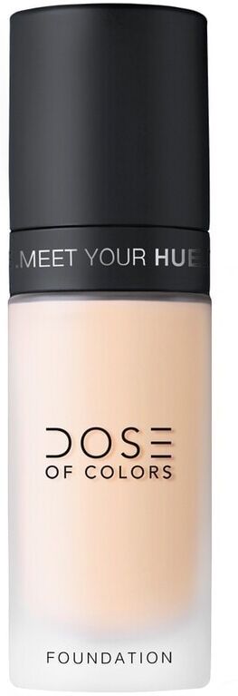 dose of colors - meet your hue foundation fondotinta 30 ml nude unisex