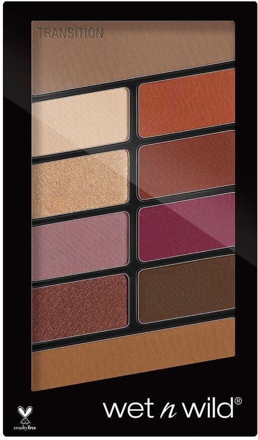 wet n wild - color icon 10 pan palette - playing safe ombretti 8.5 g marrone unisex