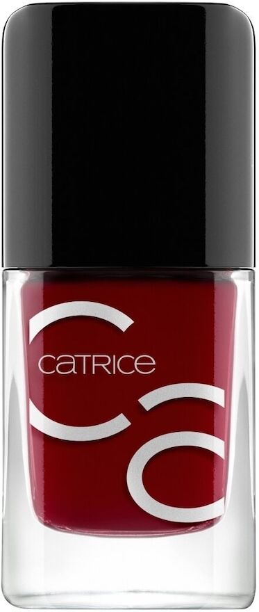 catrice - iconails smalto unghie effetto gel smalti 10.5 ml rosso scuro female