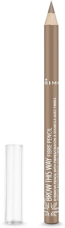 rimmel london - brow this way fibre pencil matite sopracciglia 1.1 g marrone female