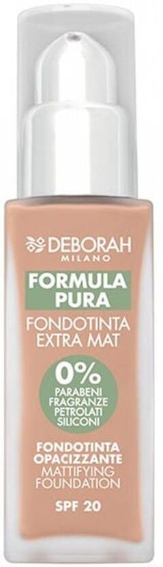 deborah - formula pura foundation fondotinta 30 ml unisex