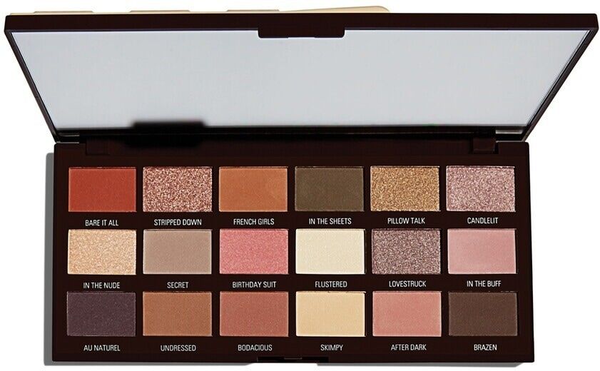 i heart revolution - i heart nudes chocolate palette ombretti 22 g nero unisex