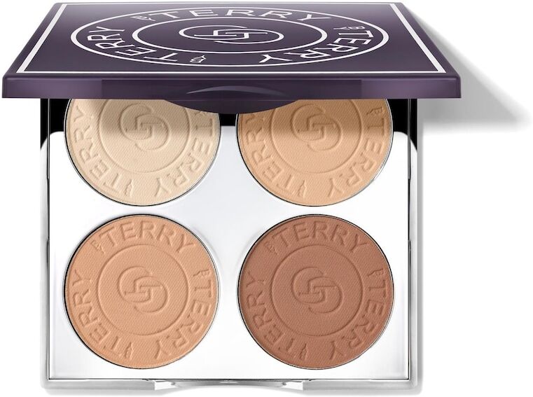 by terry paris - hyaluronic hydra-powder palette ombretti 10 g marrone chiaro unisex