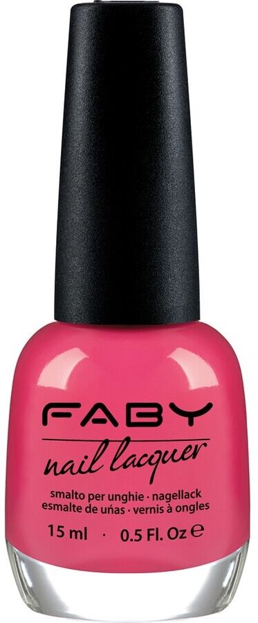 faby - classic smalti 15 ml rosa unisex