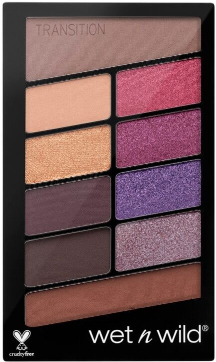 wet n wild - color icon 10 pan palette - playing safe ombretti 10 g oro rosa unisex