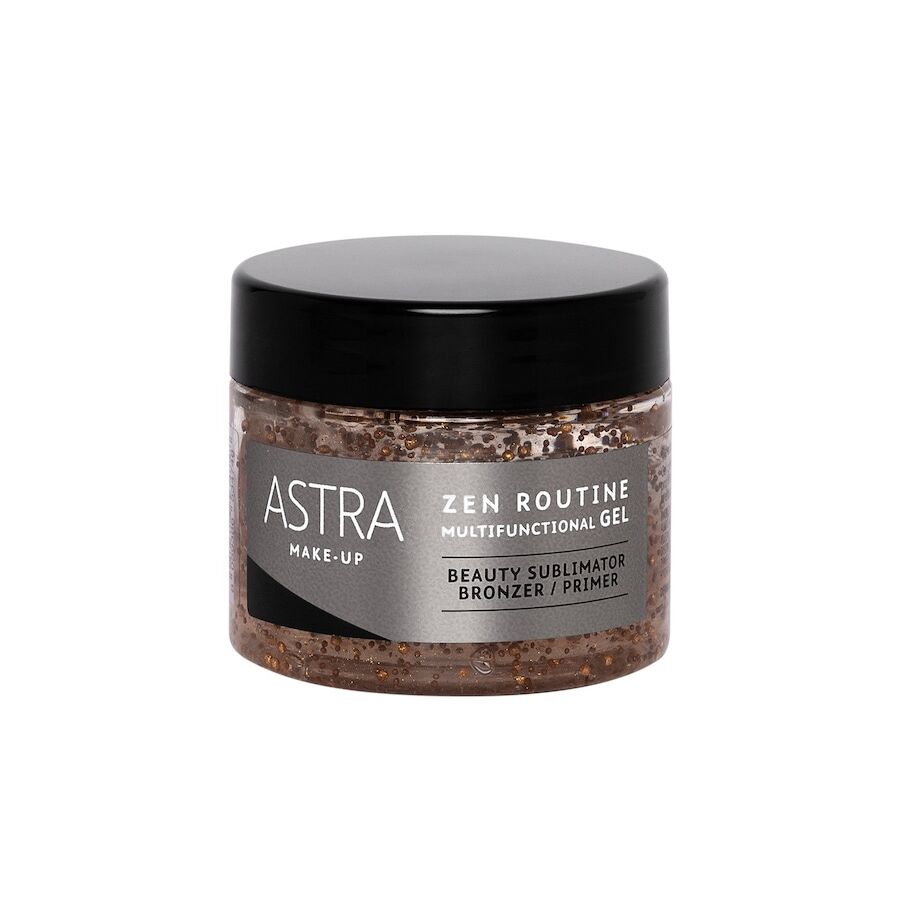 astra make up - zen routine multifunctional gel beauty sublimator bronzer / primer 50 ml unisex