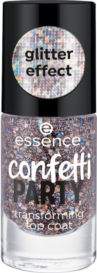 essence - confetti party transforming smalto unghie top coat top coat 8 ml female