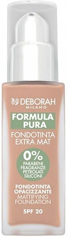 deborah - formula pura foundation fondotinta 30 ml unisex